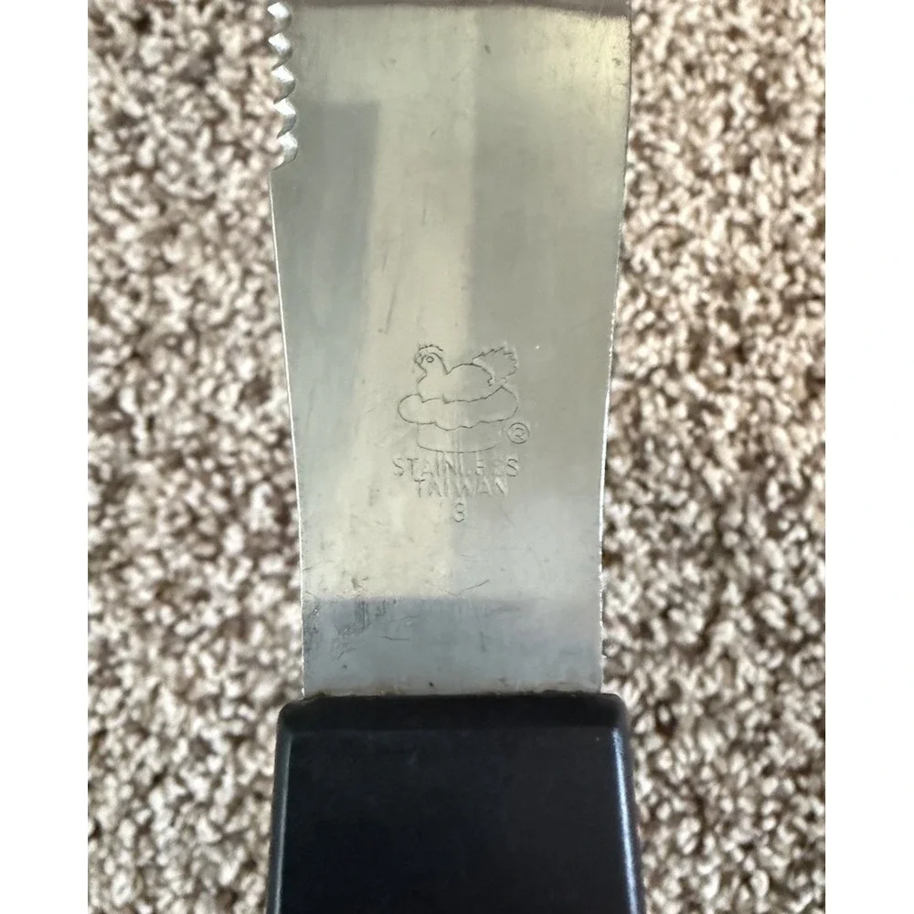 The Pampered Chef All Purpose Spreader Serrated Knife Discontinued 1641